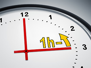 Image showing daylight saving time