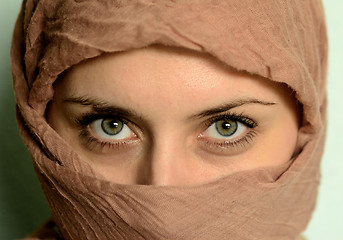 Image showing woman eyes