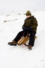 Image showing On the snow