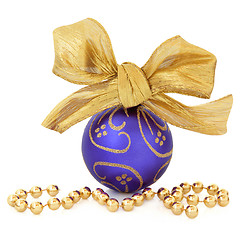 Image showing Festive Bauble