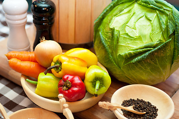 Image showing fresh vegetables