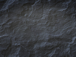 Image showing black stone background