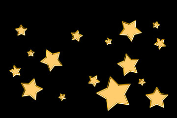 Image showing Golden stars