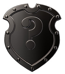 Image showing shield with question mark