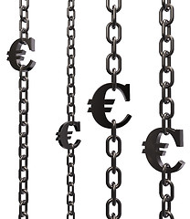 Image showing euro chains