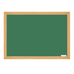 Image showing Class board with chalk