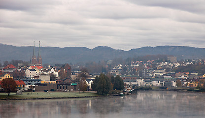 Image showing Skien in autumn 2006