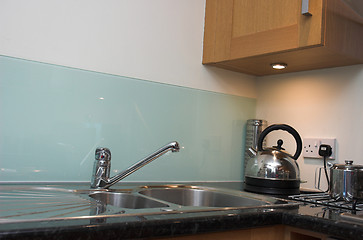 Image showing Apartment kitchen detail