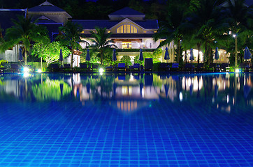 Image showing hotel pool 