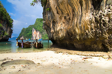 Image showing boats and islands 