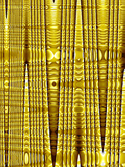 Image showing Golden abstract background