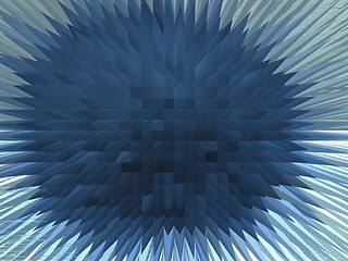 Image showing Blue abstract background