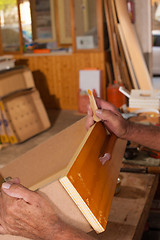 Image showing Repairing a drawer