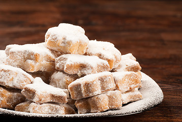 Image showing Spanish Christmas biscuits