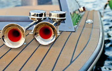 Image showing Boat horn