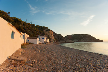 Image showing Small bay in Javea