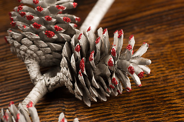 Image showing Christmas fir cone