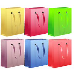 Image showing Shopping bag set