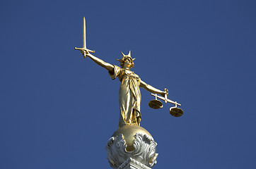 Image showing statue of justice