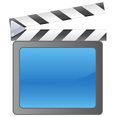 Image showing Film slate background