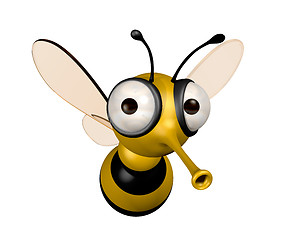 Image showing funny bee