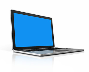 Image showing Laptop computer isolated on white