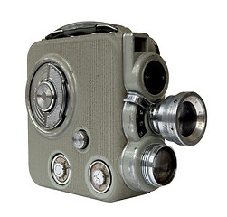 Image showing Old 8mm camera