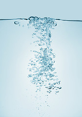 Image showing water with bubbles