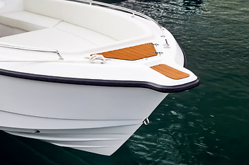 Image showing Yacht Bow