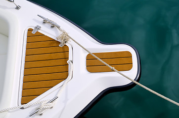 Image showing Yacht Bow