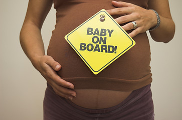 Image showing Baby on Board!