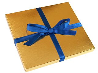 Image showing Gold gift box - 4