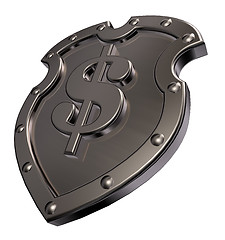 Image showing dollar shield