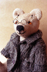 Image showing Toys, Portrait of the Teddy bear