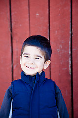 Image showing Smiling Happy Little Boy