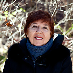 Image showing Smiling Mature Woman