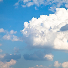 Image showing Blue Sky with White Clouds