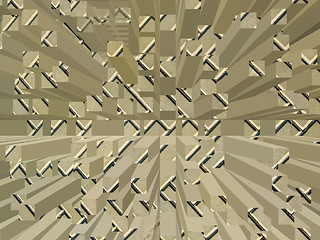 Image showing Brown abstract background