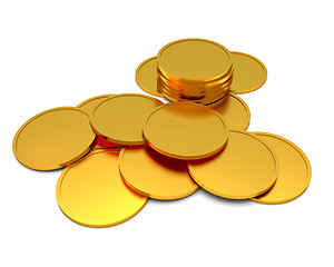 Image showing Gold coins