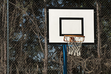 Image showing Basketball court