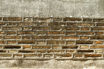 Image showing Ancient Brick Wall
