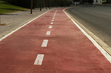 Image showing Bike lanes