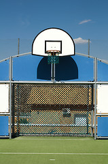 Image showing Basketball court