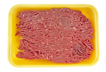 Image showing Ground Beef in Tray