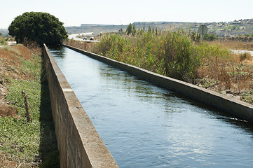 Image showing Irrigation canal