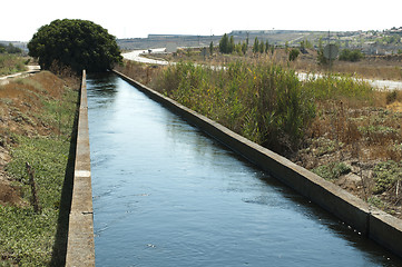 Image showing Irrigation canal