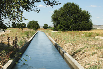 Image showing Irrigation canal