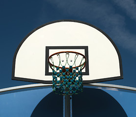 Image showing Basketball basket