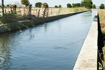 Image showing Irrigation canal