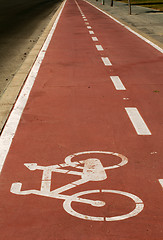 Image showing Bike lanes